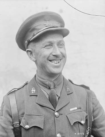 Major Georges P. Vanier, 22nd Battalion, 1918.