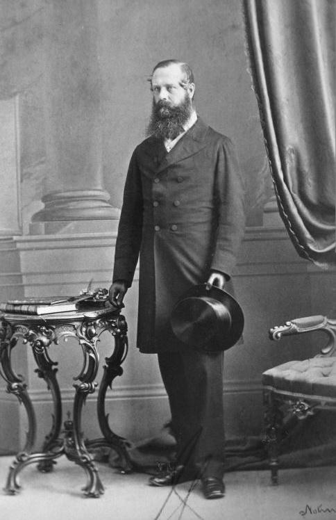 Governor General Monck, Montréal, 1864 (William Notman).