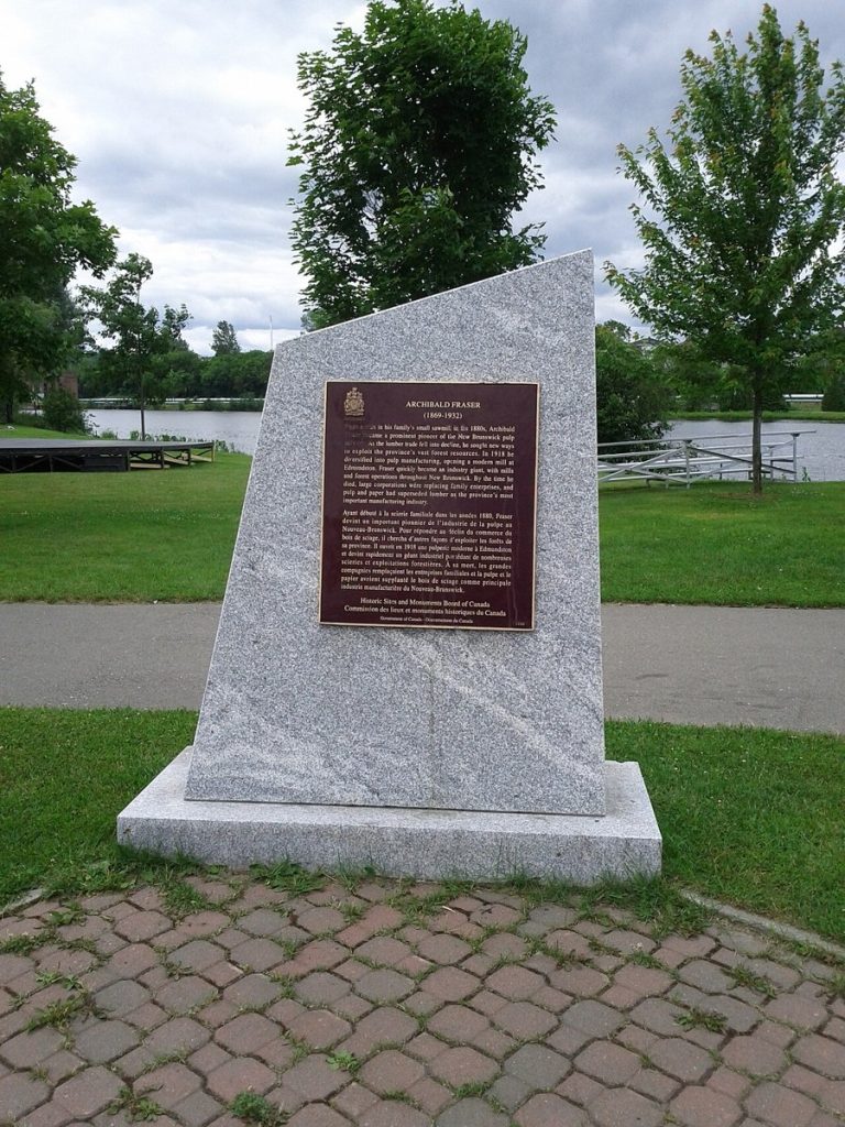 Monument to Archibald Fraser, Edmundston.